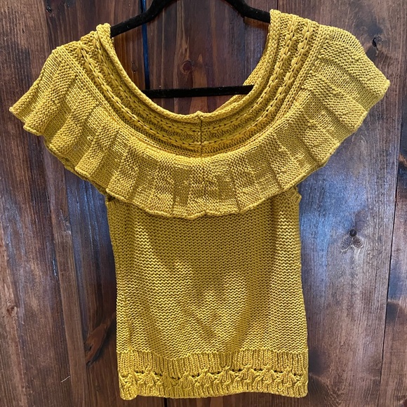 Anthropologie Cotton Sweater XS - Picture 4 of 7